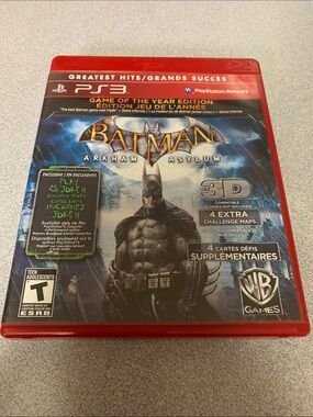 Sony PlayStation 3 PS3 Batman: Arkham Asylum – Game of the Year CIB Complete